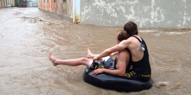 Dauerregen bringt Hochwasser