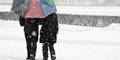 Salzburg: Schnee-Alarm bis 20 Uhr