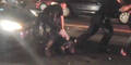 Polizisten verprügeln Schwangere