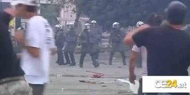 Athen: Demonstranten liefern Strassenschlacht