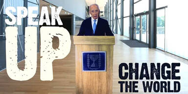 Shimon Peres (88) rappt jetzt auf Facebook