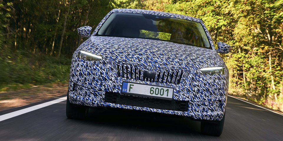 Skoda zeigte neuen Scala bei Videodreh