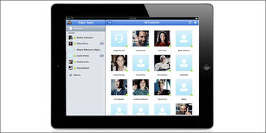 Die Skype-App für das iPad ist da
