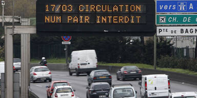 "Nur" 90 statt 250 km Stau in Paris