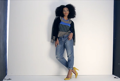 Solange Knowles' erste Modekampagne
