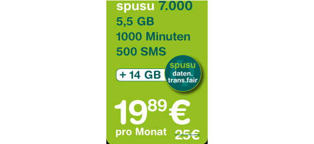 Spusu greift mit neuen Tarifen an