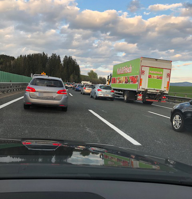 Hier schlägt der Oster-Rückreise-Verkehr voll zu