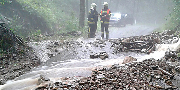 Gewitter-Walze überrollt Österreich