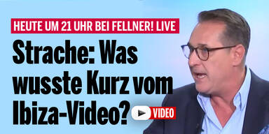 Strache: Was wusste Kurz vom Ibiza-Video?