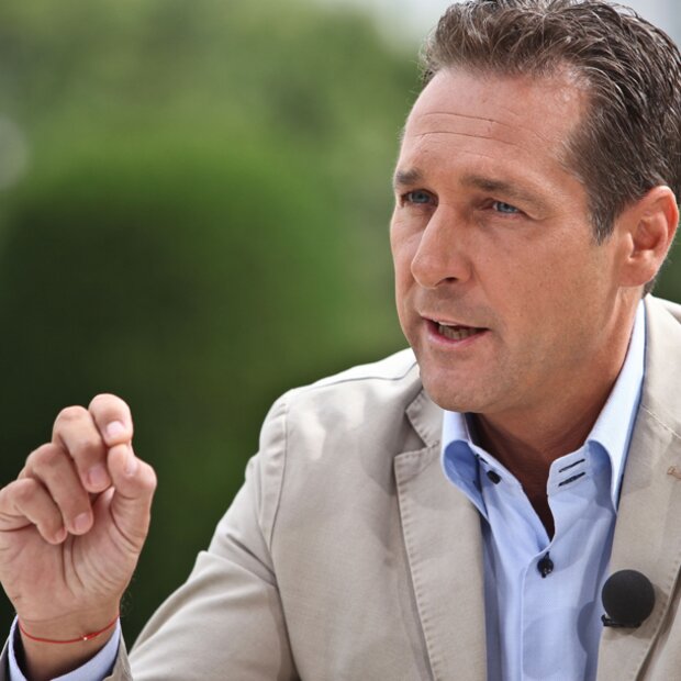  Der FPÖ-Chef: 