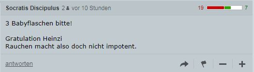 Babypostings Strache