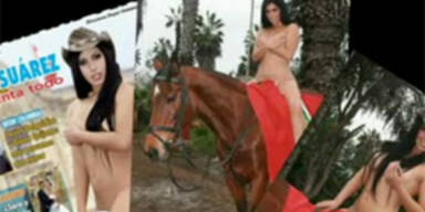 Skandal um Nackt-Sängerin auf Perus Flagge