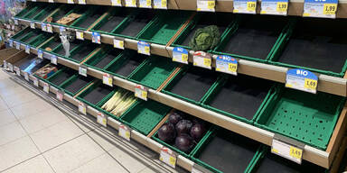 Erste österreichische Supermarkt-Kette meldet Lieferengpässe