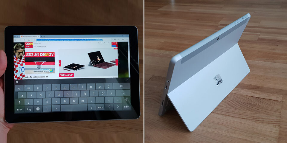 Microsoft-Tablet Surface Go im Test