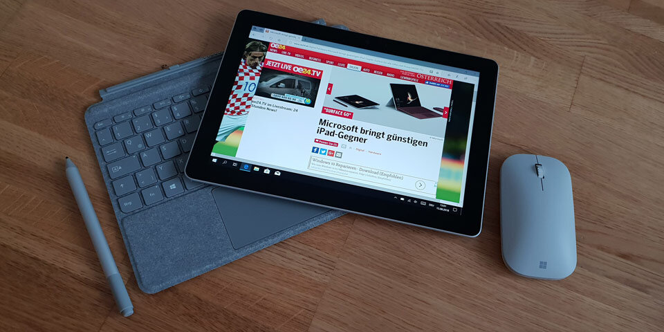 Microsoft-Tablet Surface Go im Test