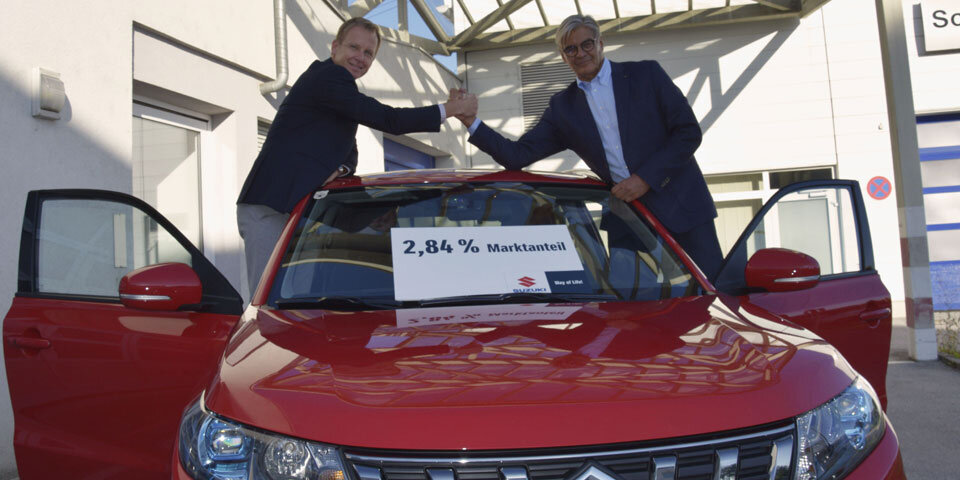 Suzuki hat bei uns Toyota überholt