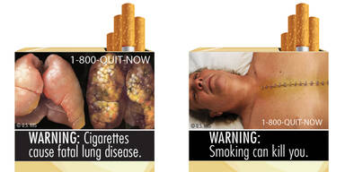 US-Tabakriesen klagen gegen Schock-Fotos