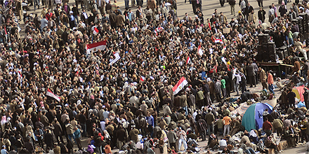 Tahrir Platz (Freitagmorgen)