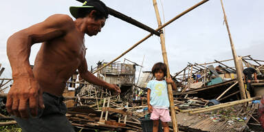 Taifun fordert 38 Tote auf den Philippinen