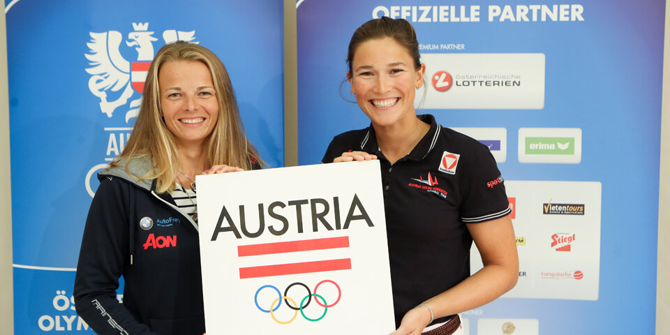 Olympia-Bronze Gewinner-Duo im Segeln: Tanja Frank (links) mit Lorena Abicht (rechts)