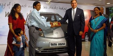 Tata baut Hybridversion des Nano