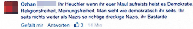 Taxler Entschuldigung