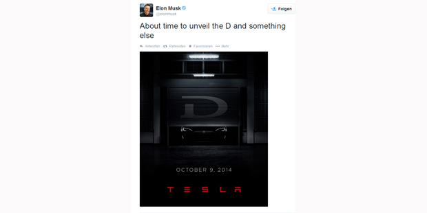 Tesla-Chef kündigt neues