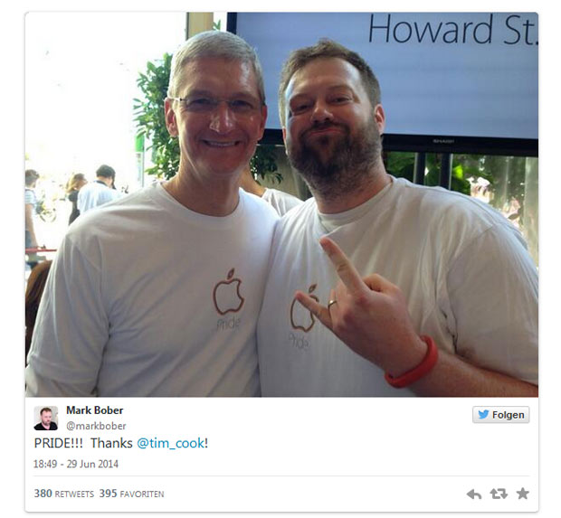 Apple-Chef Tim Cook ist schwul