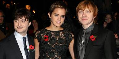 Harry Potter: Weltpremiere in London mit Daniel Radcliffe, Emma Watson und Rupert Grint
