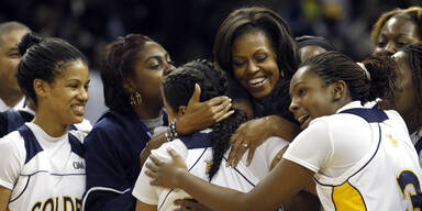 Michelle Obama von ihrer sportlichen Seite