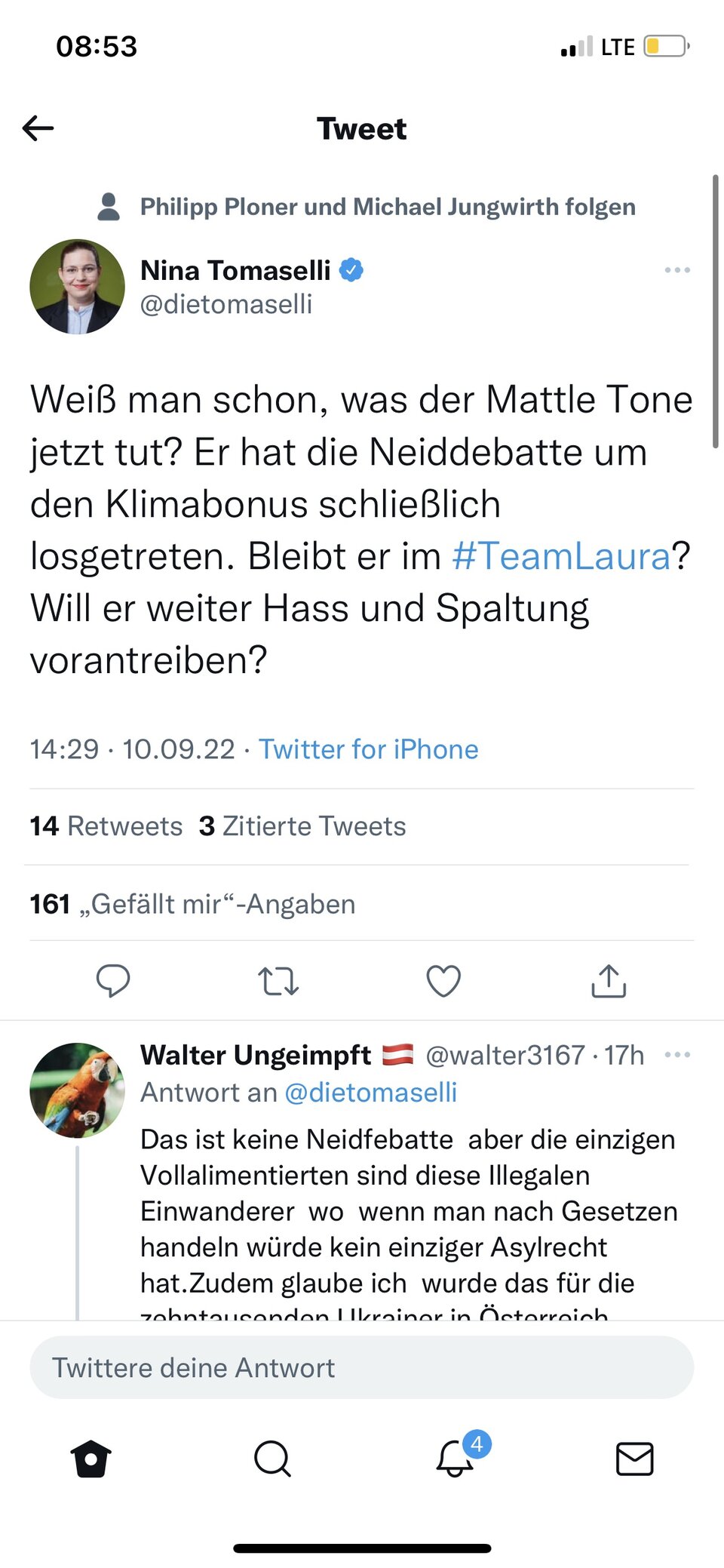 Grüne verhöhnen nach Sachslehner-Rücktritt ÖVP