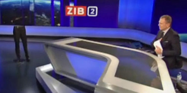 Armin Wolf, ZiB, Geisterhose