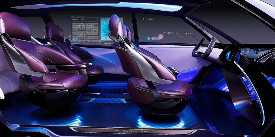 Toyota zeigt smartes Brennstoffzellenauto