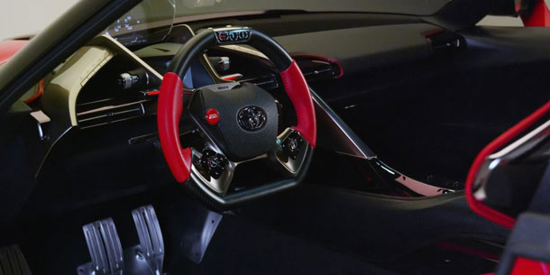Atemberaubende Toyota-Studie FT-1