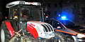 Traktor in Linz gestoppt