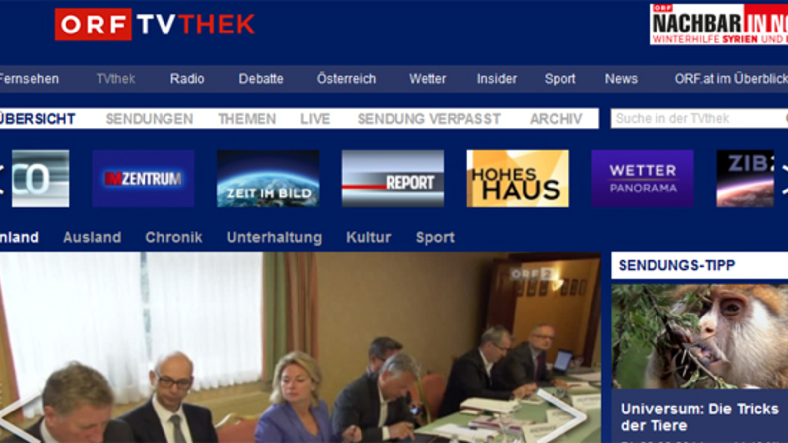 "New Media Journalism Award" für ORFTVthek oe24.at