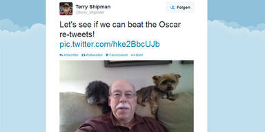 Kleine Hunde sollen Oscar-Selfie schlagen
