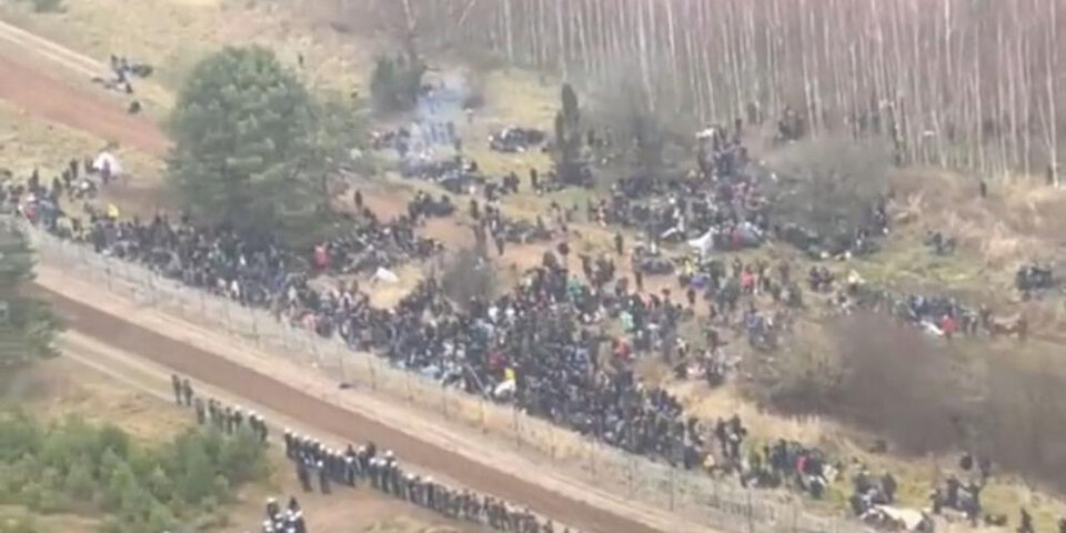 Migranten-Ansturm: Polen schloss Grenze zu Belarus