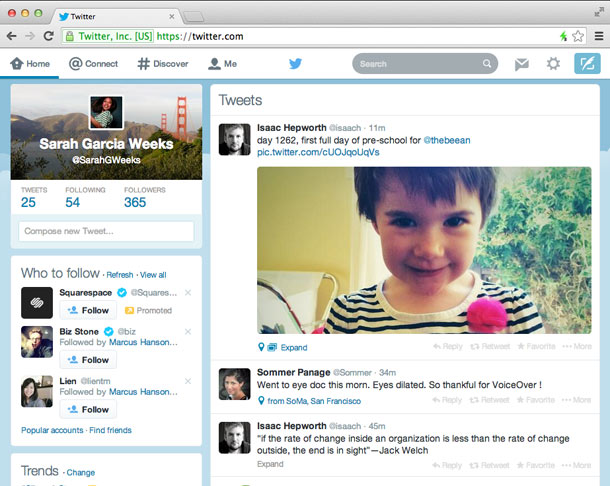 Twitter verpasst sich einen neuen Look