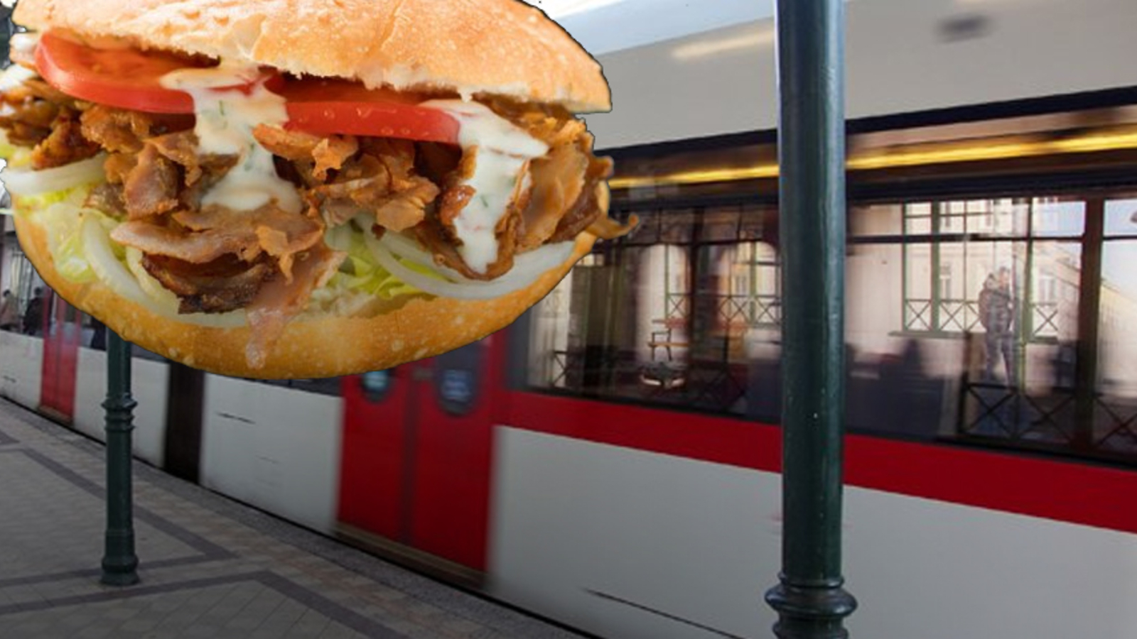Fahrgäste planen letzte Döner-Party in der U6