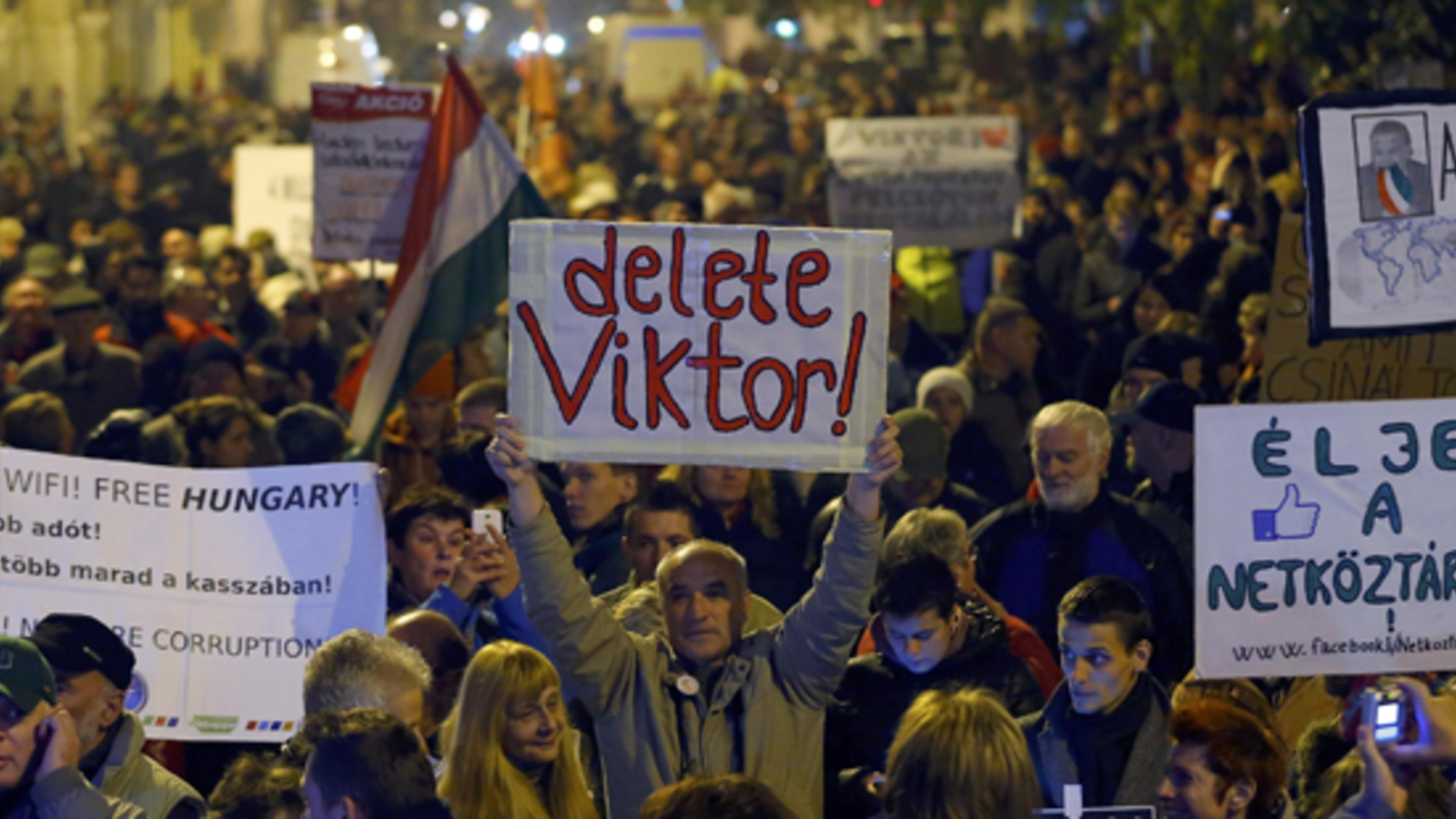 Proteste Nun Direkt Gegen Orban