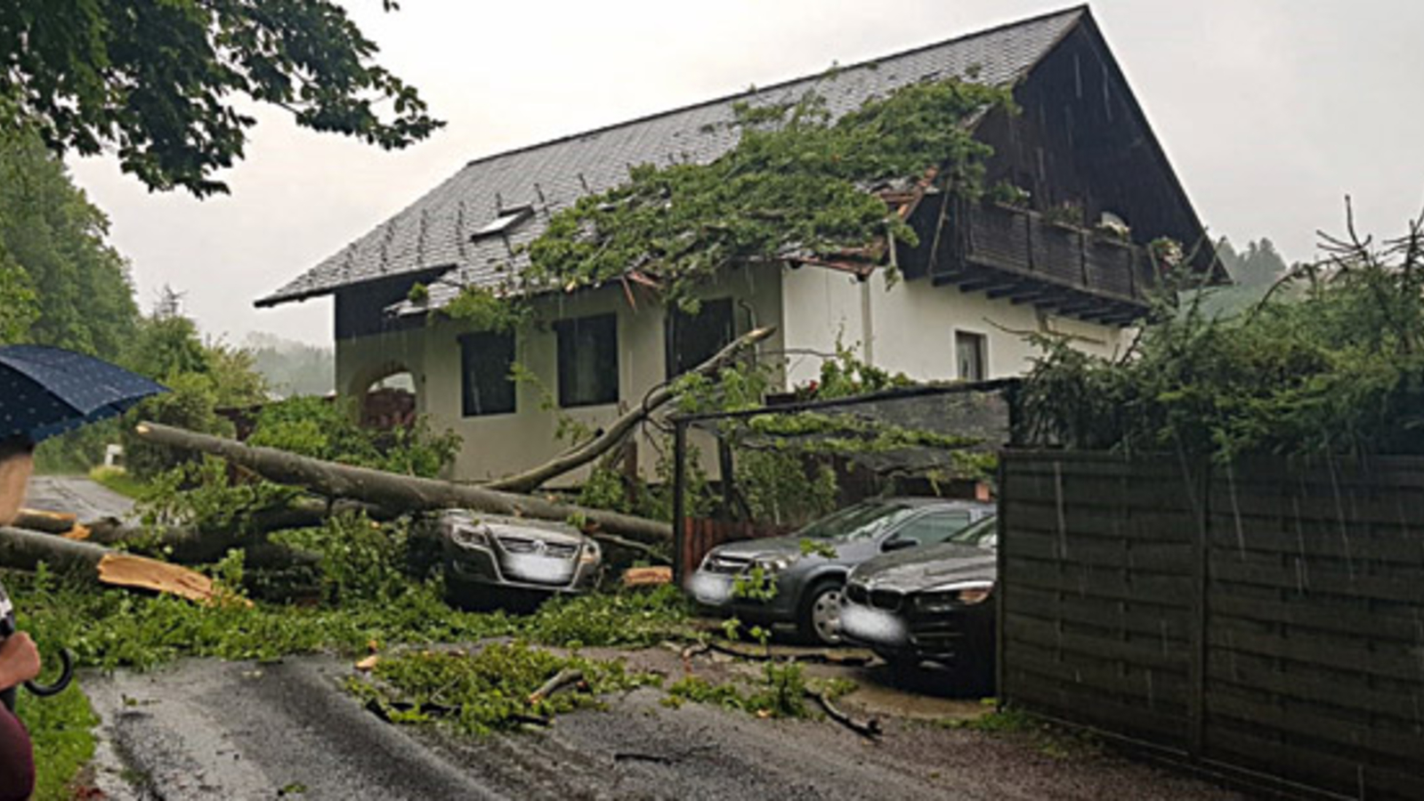 Unwetter Fegten über Die Steiermark