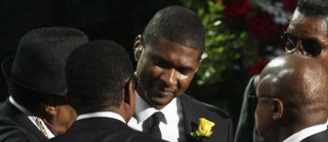 usher staples center jackson