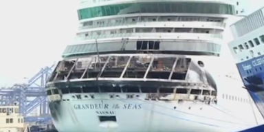 Karibik: Feuer wütet auf Luxus-Kreuzfahrtschiff