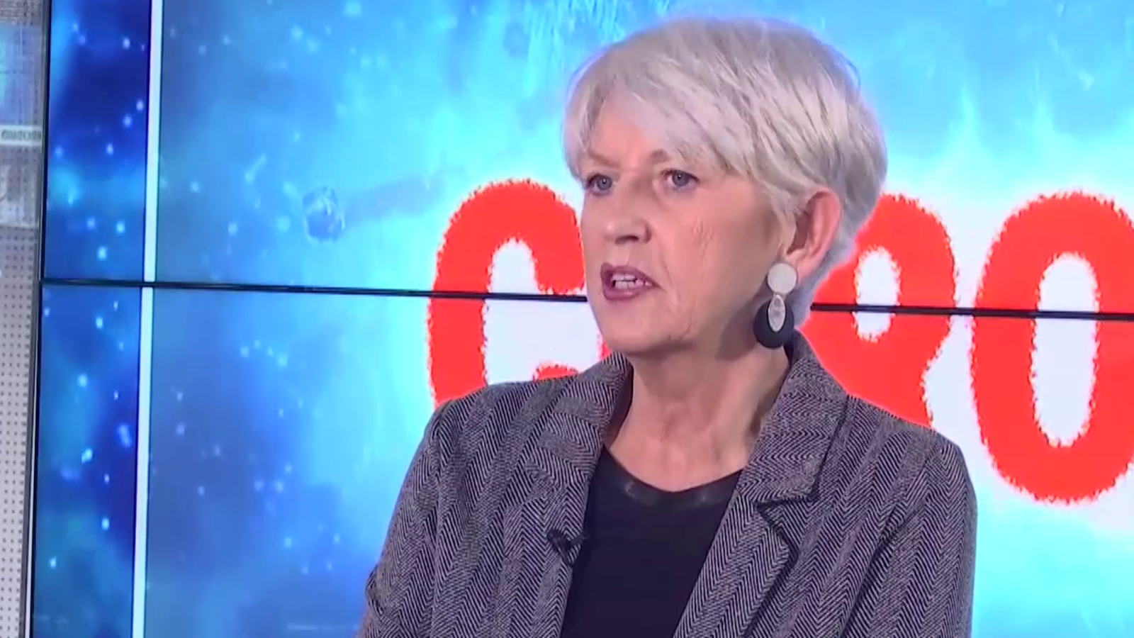 Maria RauchKallat im Studio oe24.at