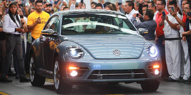Letzter VW Beetle ist vom Band gelaufen