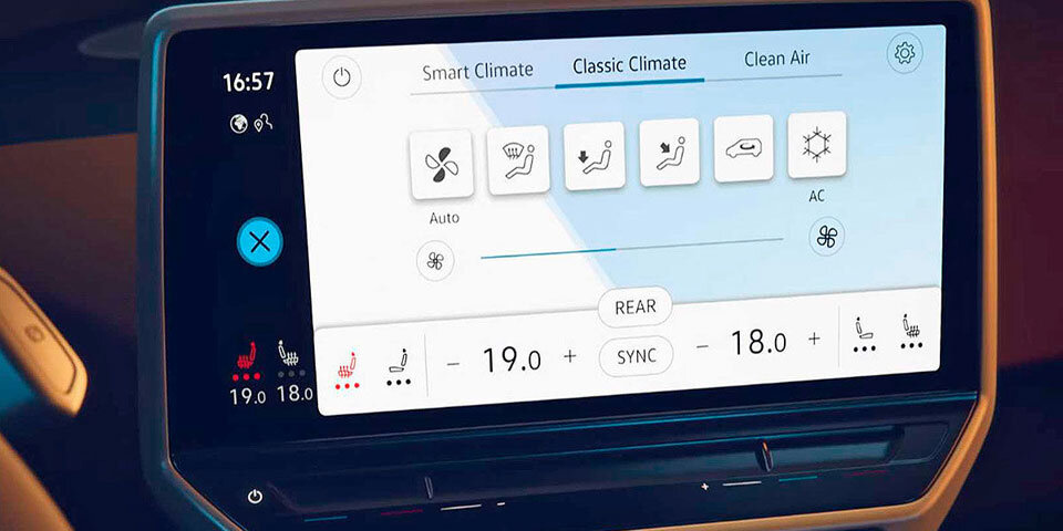 Cockpit des VW ID.3 geleakt