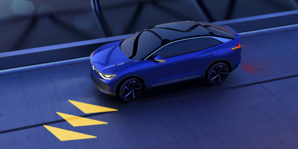 VW zeigt neue Hightech-Scheinwerfer