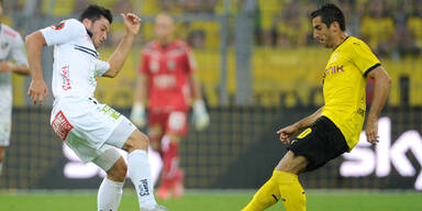 0:5! WAC gegen Dortmund chancenlos
