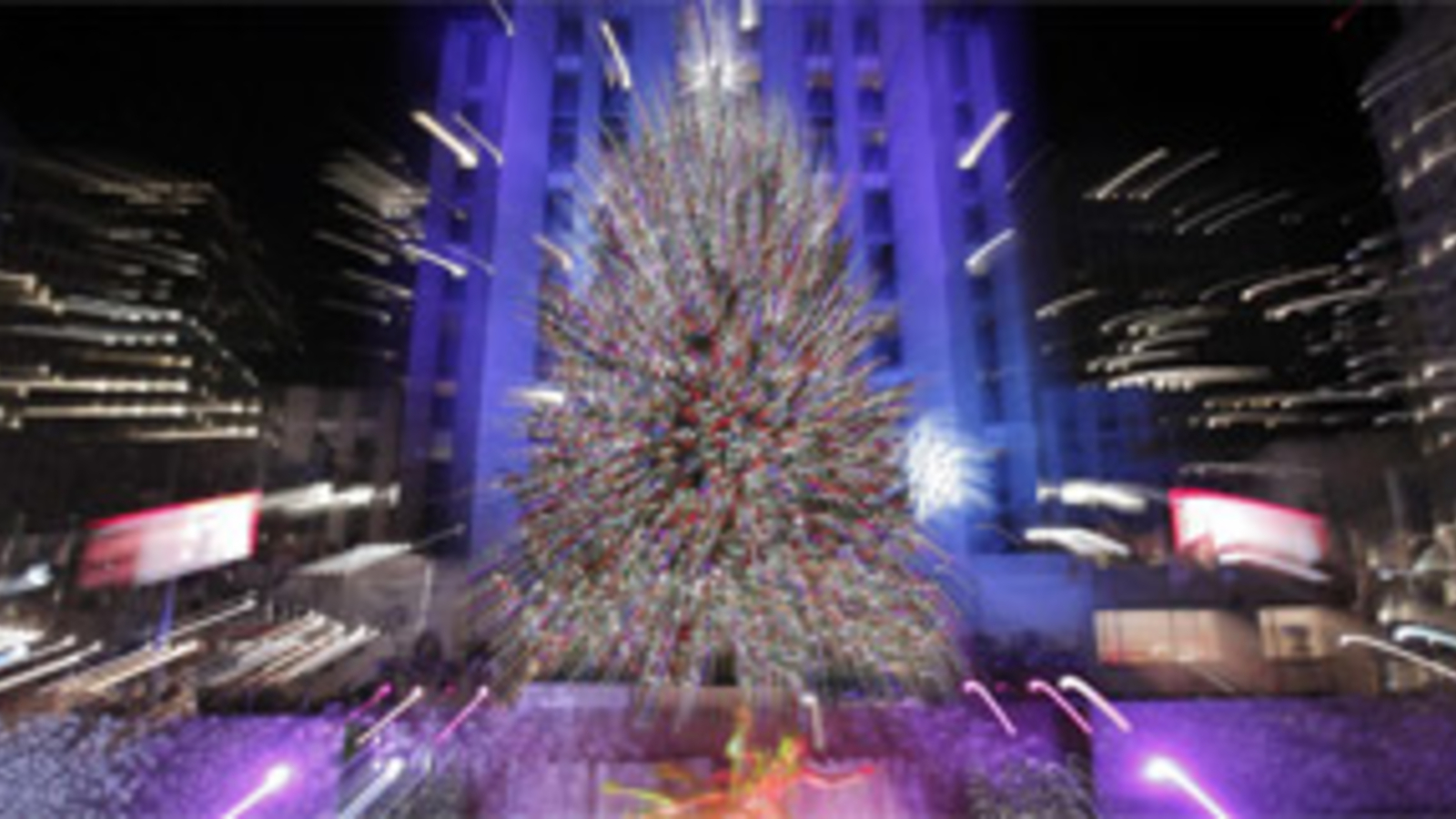 New Yorker Weihnachtsbaum hat 30.000 Lichter